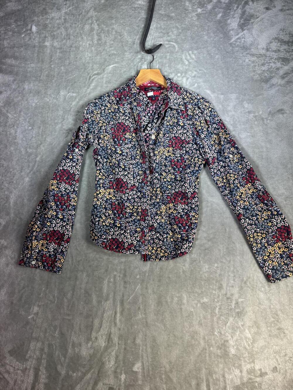 Tommy Jeans Floral Button-Up Shirt - Size‎ S - Picture 4 of 4